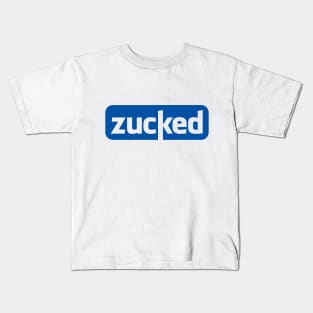 Zucked Back in FB Jail Again Kids T-Shirt